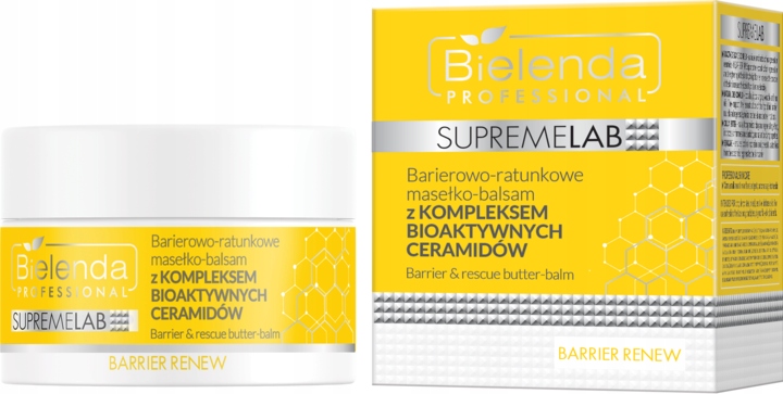 Bielenda Professional Supremelab Barrier Renew Máslobalzám Na Obličej 40 G