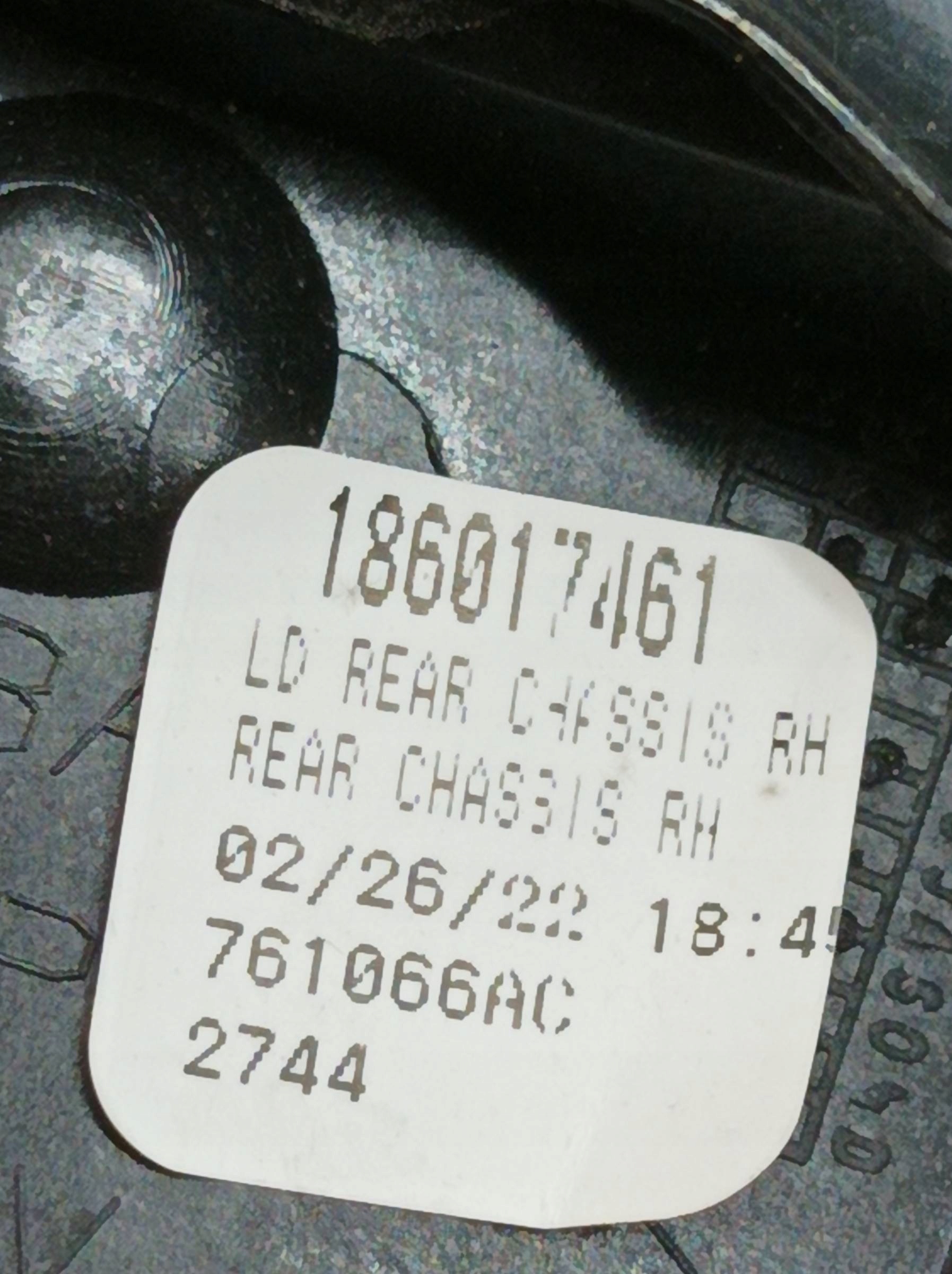 handle exterior right rear part 186017461 Dodge Charger VII (2011- )