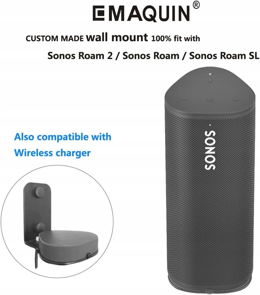 Emaquin Nástěnný držák pro Sonos Roam/Sonos Roam Sl