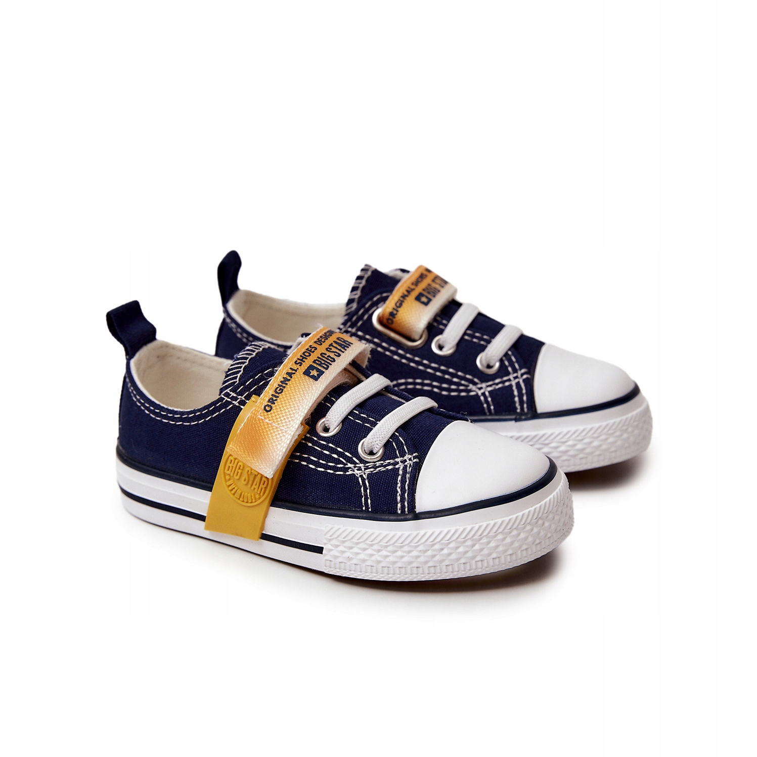 

Dziecięce Trampki Big Star JJ374077 Granatowe 27