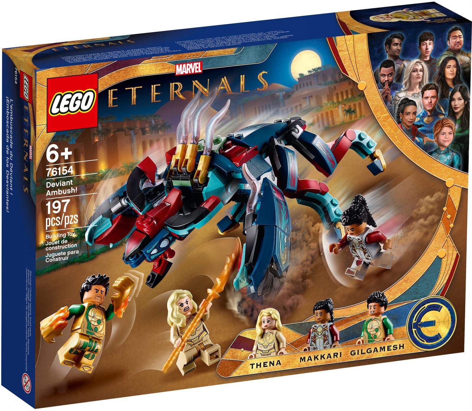 LEGO 76154 MARVEL ETERNALS ZASADZKA DEWIANTÓW!
