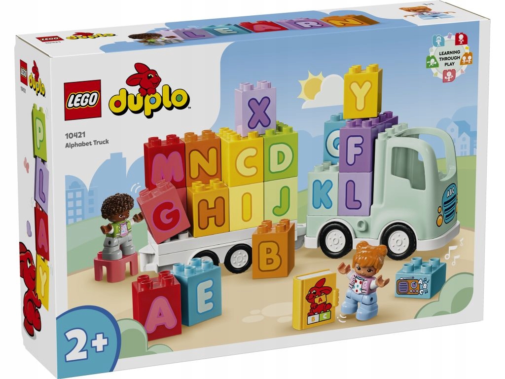 Lego Duplo 10421 Nákladní auto s abecedou