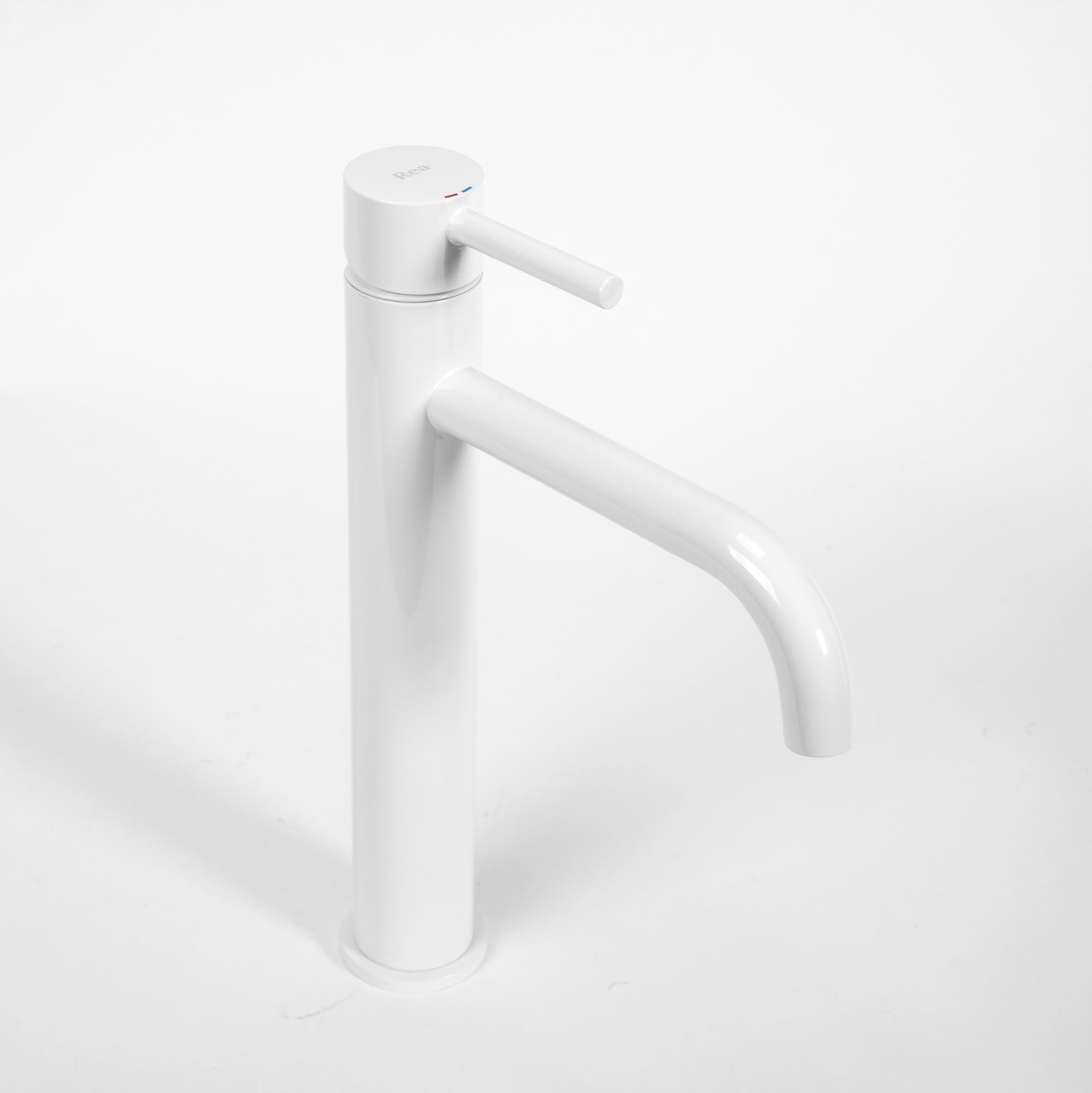 Bateria LUNGO biała połysk umywalkowa wysoka Linia Lungo