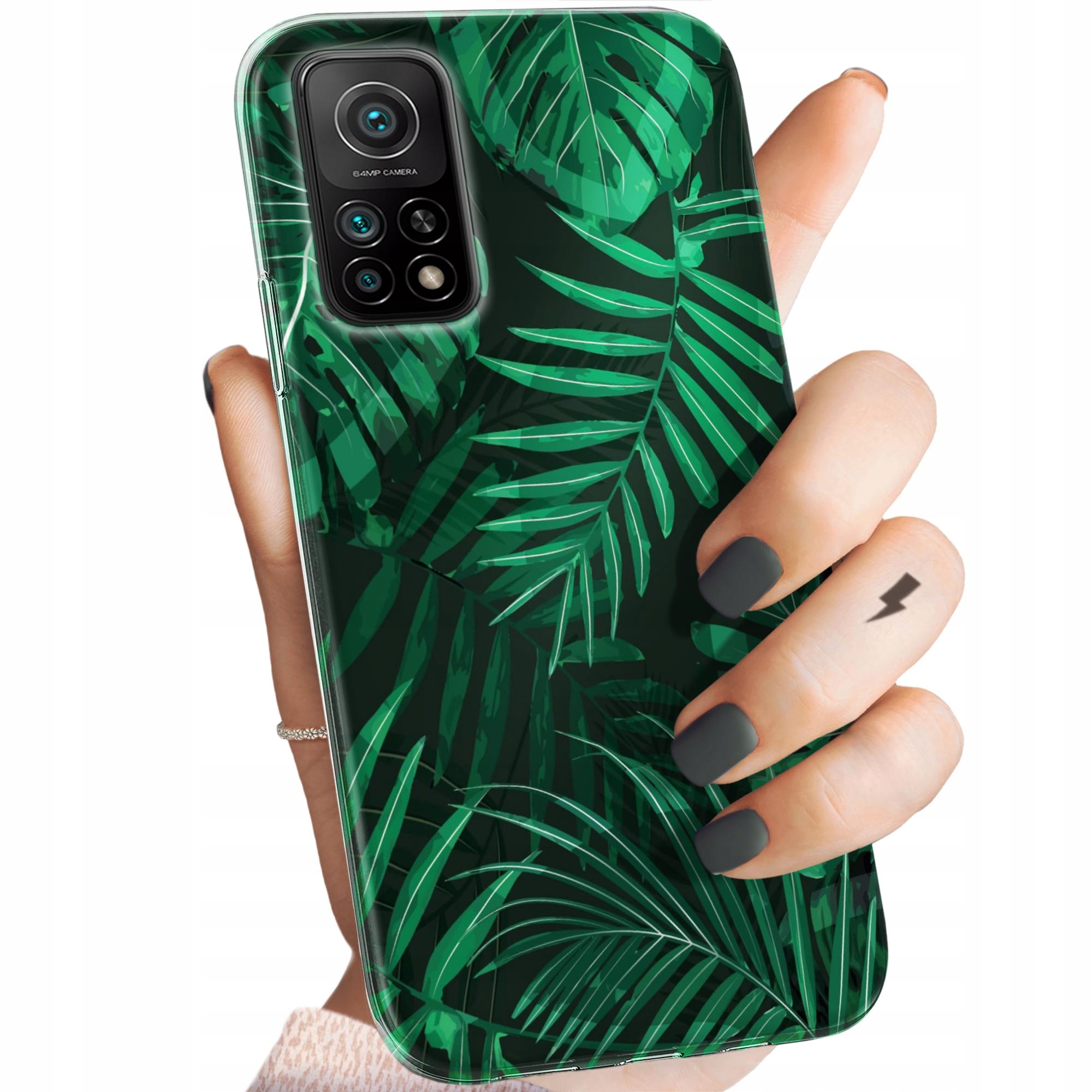 Etui Do Xiaomi MI 10T Pro 5G Liście Liściaste Natura Obudowa Case