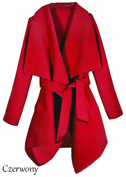 WATERFALL PŁASZCZ FLAUSZ NARZUTKA 14 KOLORÓW