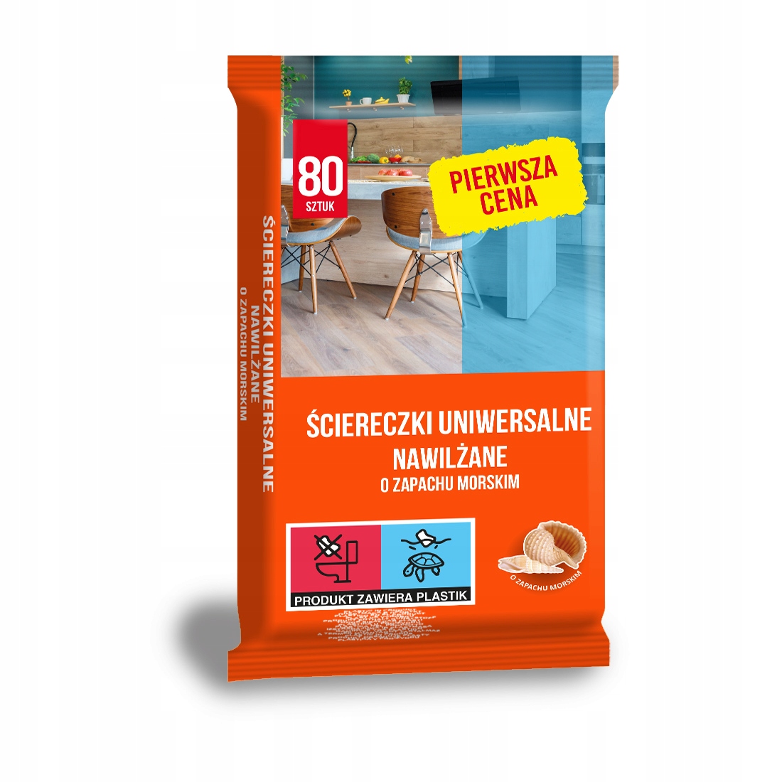 

Az Pc Ściereczki nawilżane uniwersalne 80 szt