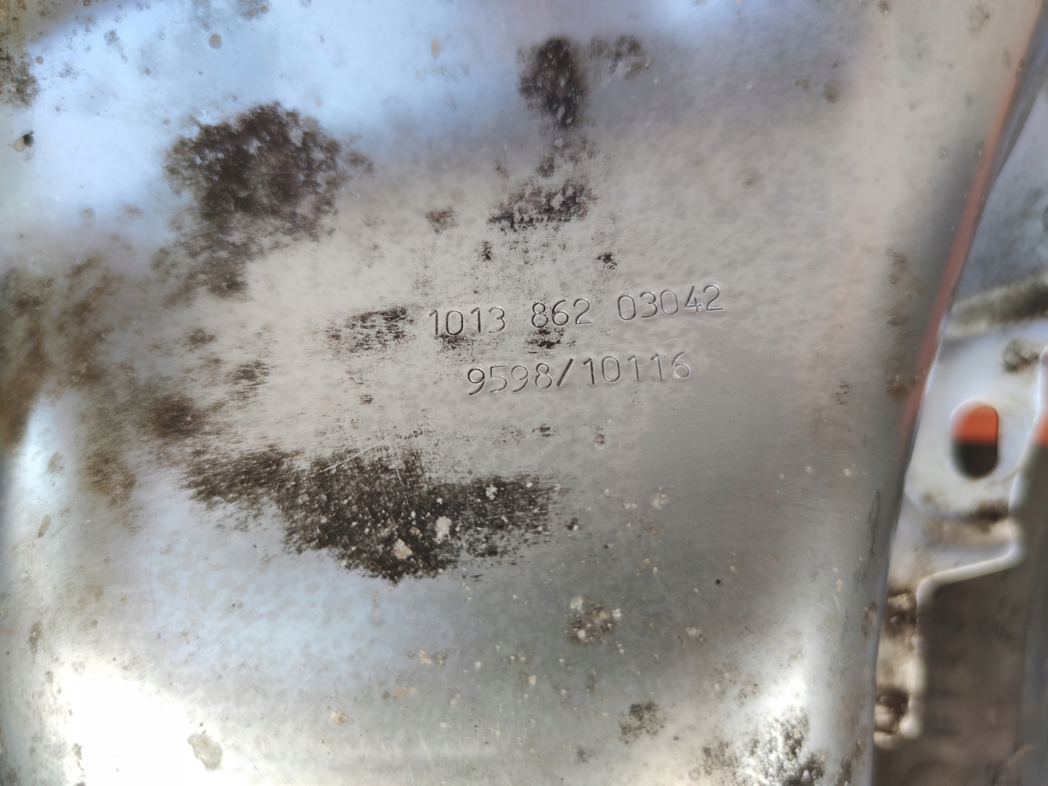 MERCEDES E-KLASA W212 AMG LH pipe end exhaust pipe Chrom