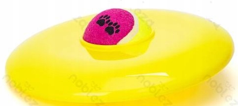 

Frisbee frizbi dla psa 21cm dysk do rzucania żółte