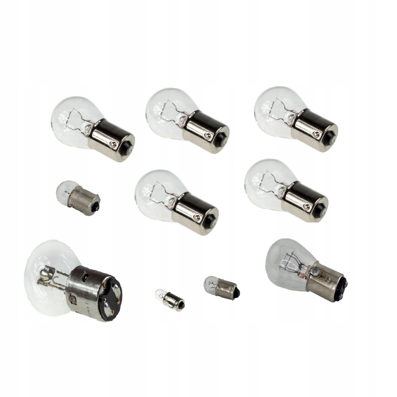 Komplet zestaw żarówek 6V volt Mz TS125 TS150 TS250 TS250/1 10 żarówek