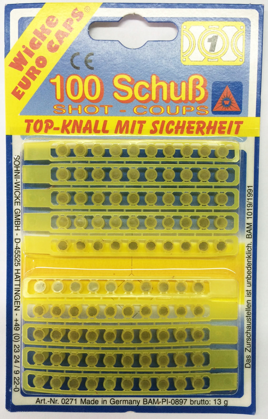

Gonher 100/01 Naboje Do Magazynku (100 Szt.)