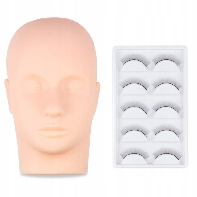 

Główka treningowa do rzęs rzęsy 5par FancyLashes