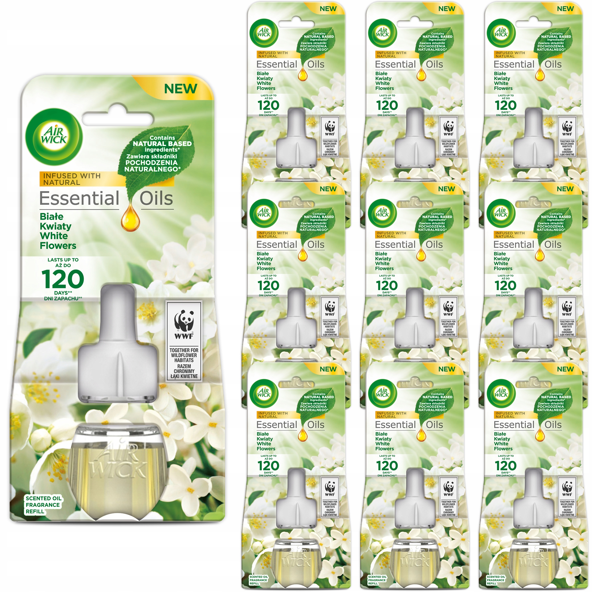 

Air Wick Odświeżacz Elek Bia Kwia 10*19ml Zapas