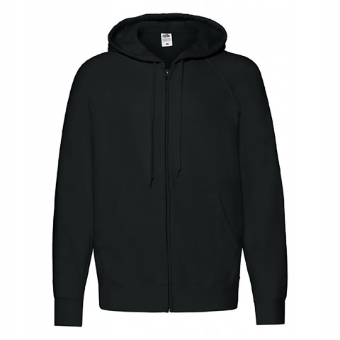 

Bluza męska Lightweight kaptur FruitLoom Czarny L
