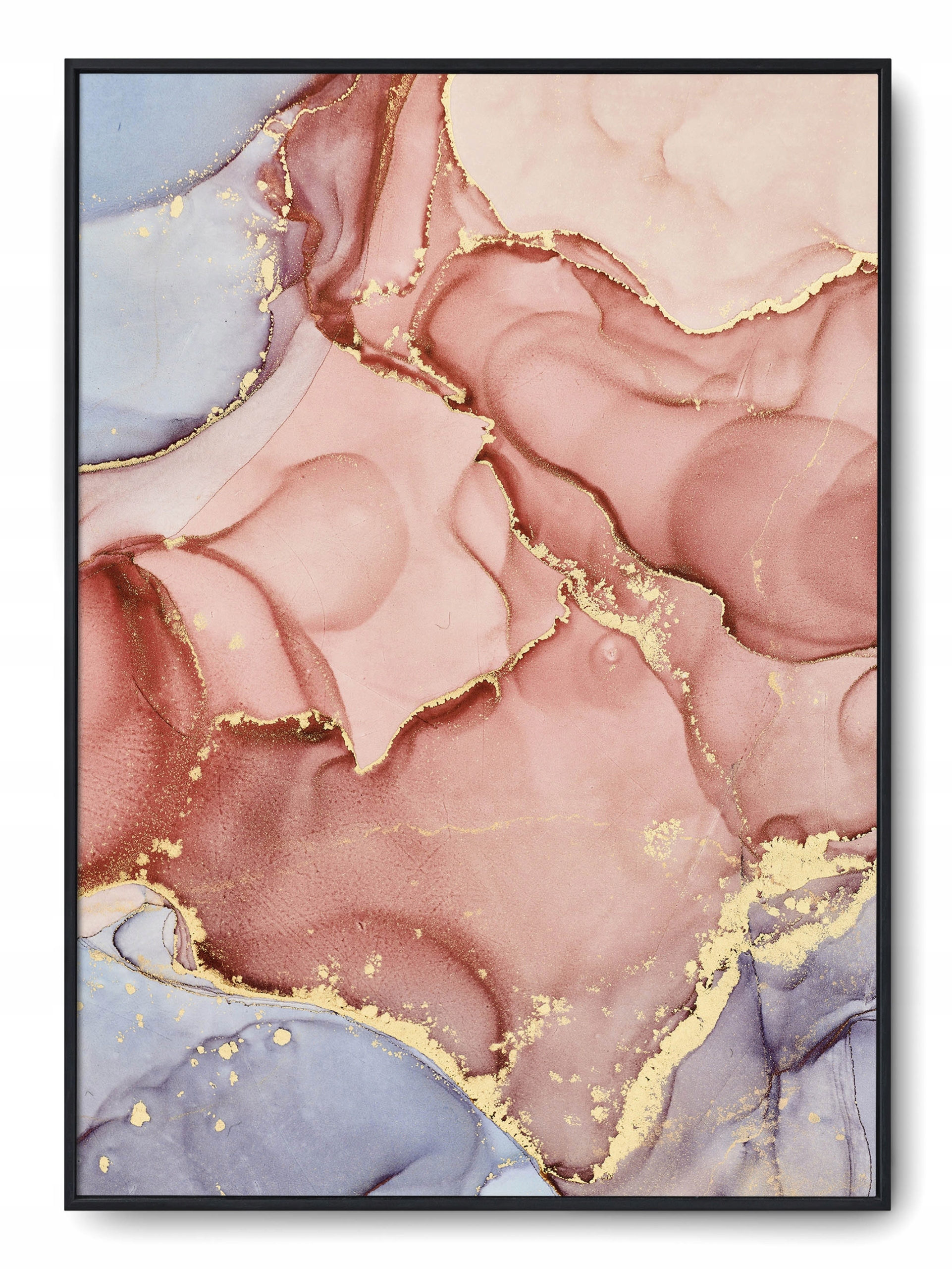 

Plakat r B2 50x70 cm Marmur Tekstura Odcień Róż Fi