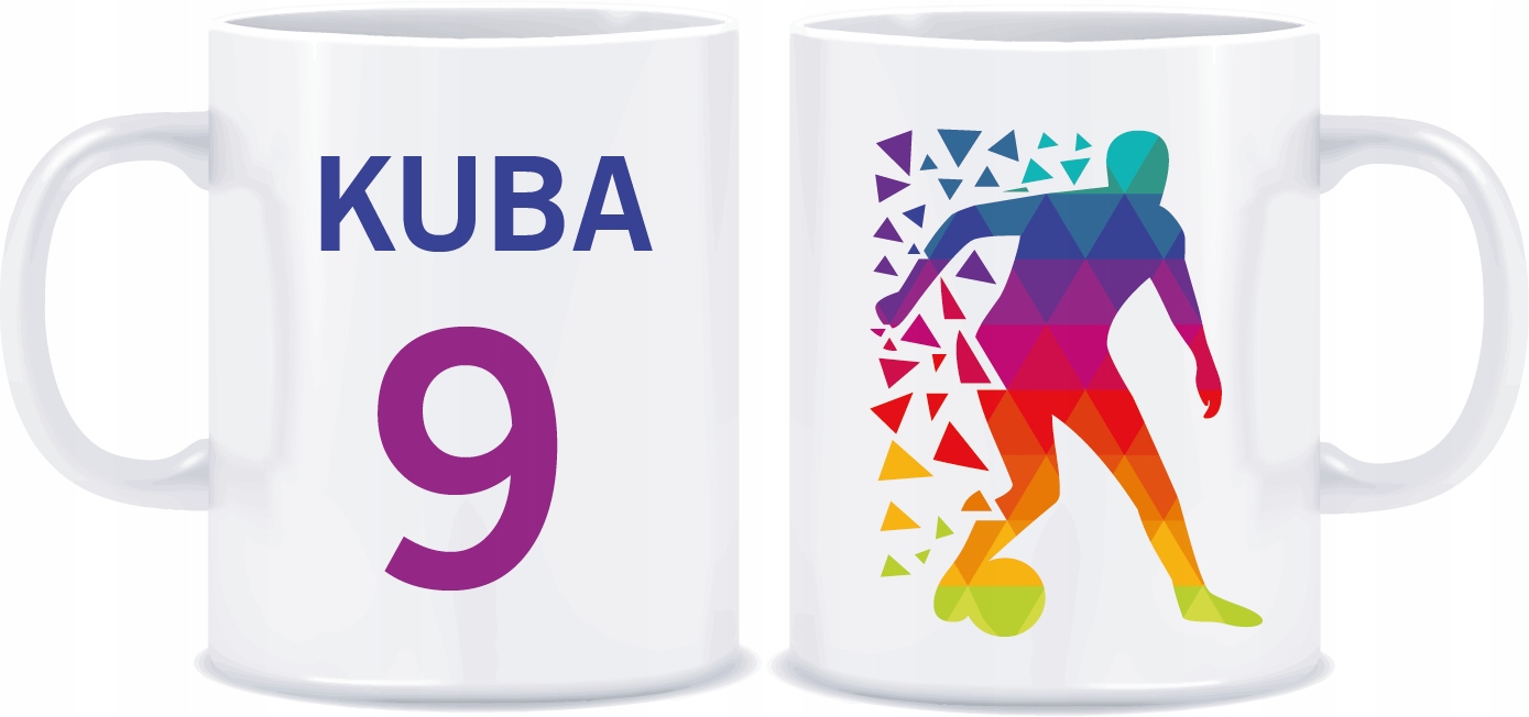 

Kubek Piłkarza Dzień Dziecka+ Imię Numer