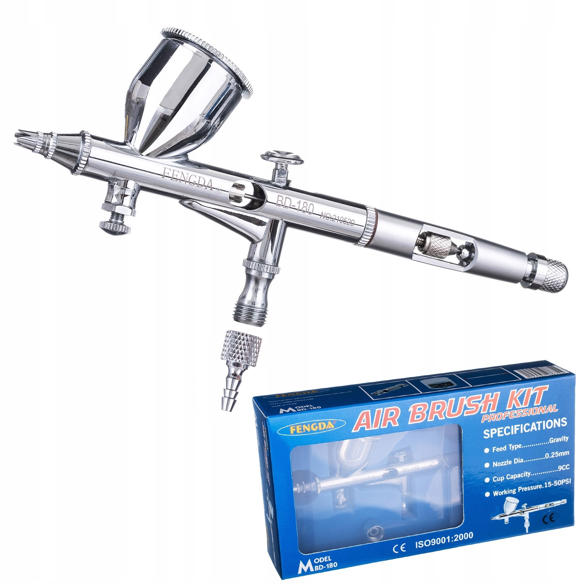 

Aerograf Fengda BD-180 z dyszą 0,3 mm