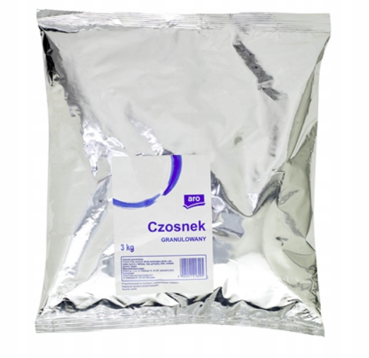 aro Česnek granulovaný 3 kg koření Velké balení pro gastronomii