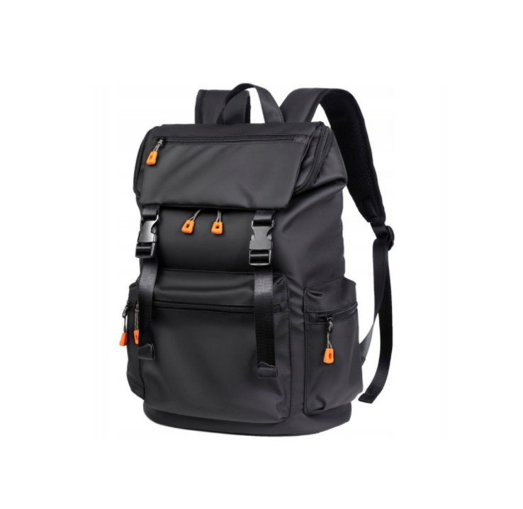 Batoh Černý Voděodolný Usb Na Turistickou Cestovní Powerbanku Do Letadla