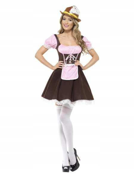 Kostým Bawarka Bawarki Oktoberfest Festival Piva Převlek L