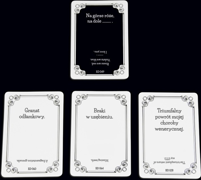 Karty Dżentelmenów. Epizod 2 Ilustrator Kojar