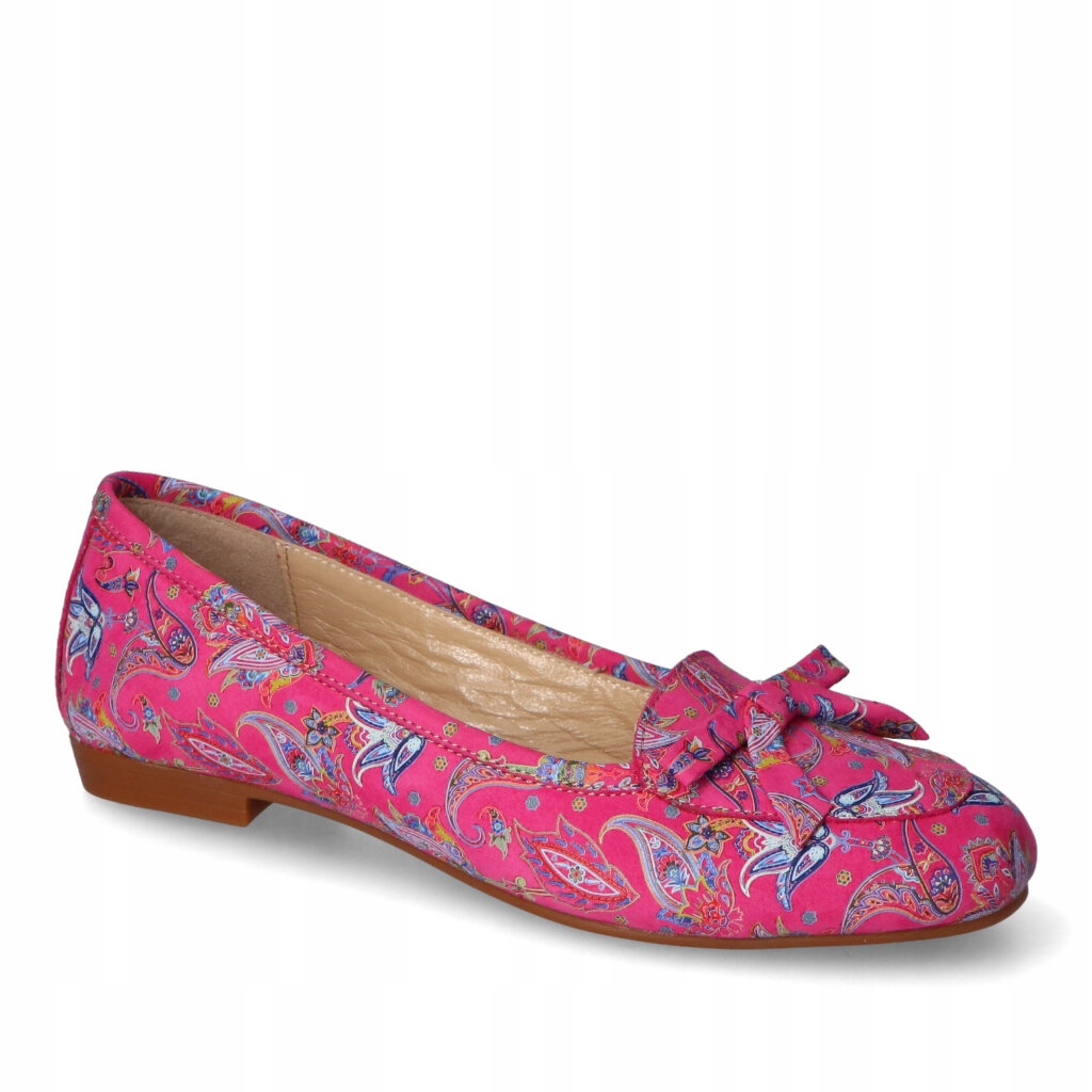 Baleríny Modo 001.6027/CLR6 Růžové nubukové 37