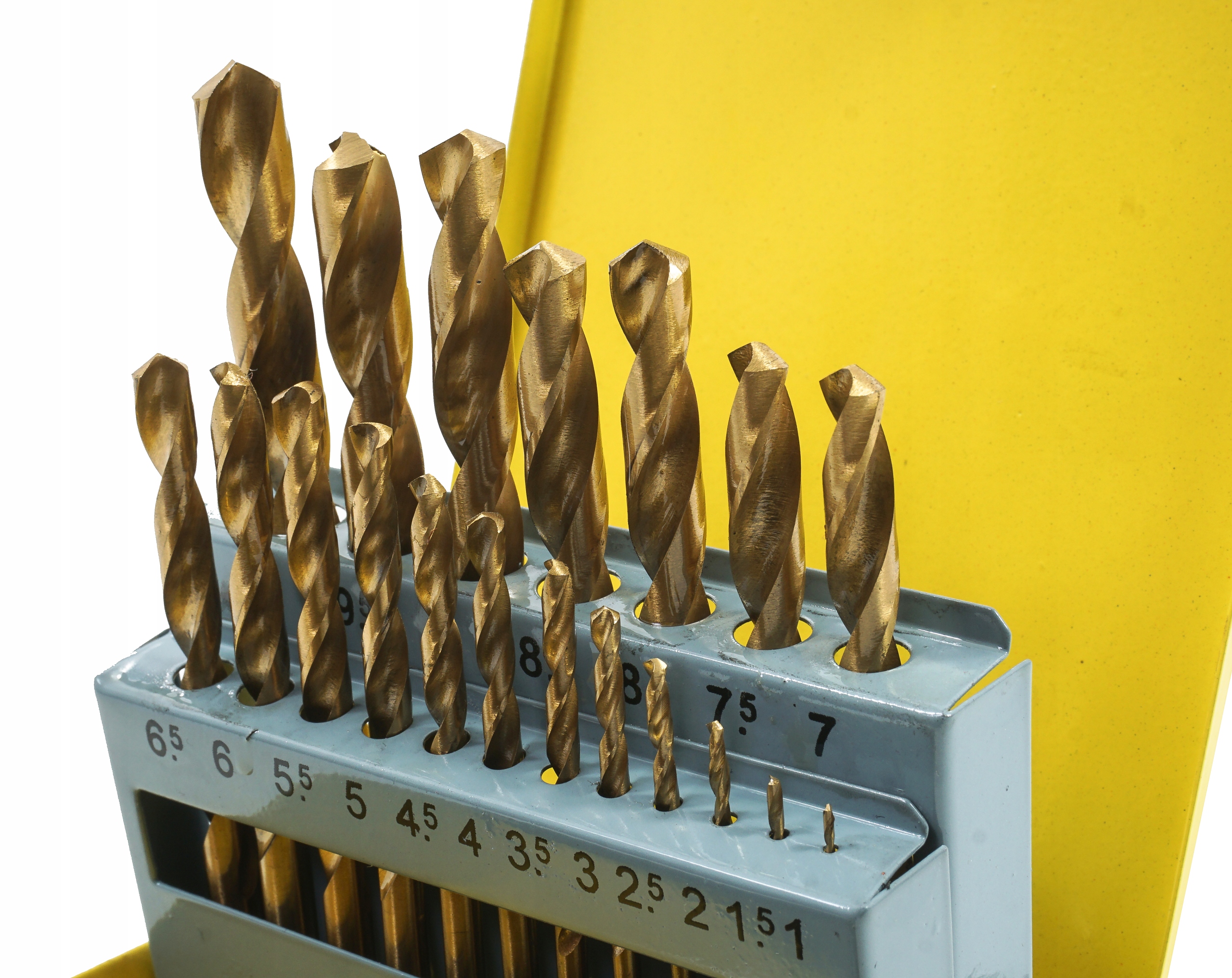 WIERTŁA DO METALU ZESTAW WIERTEŁ 1-10mm 19 SZT HSS Marka Notig Tools