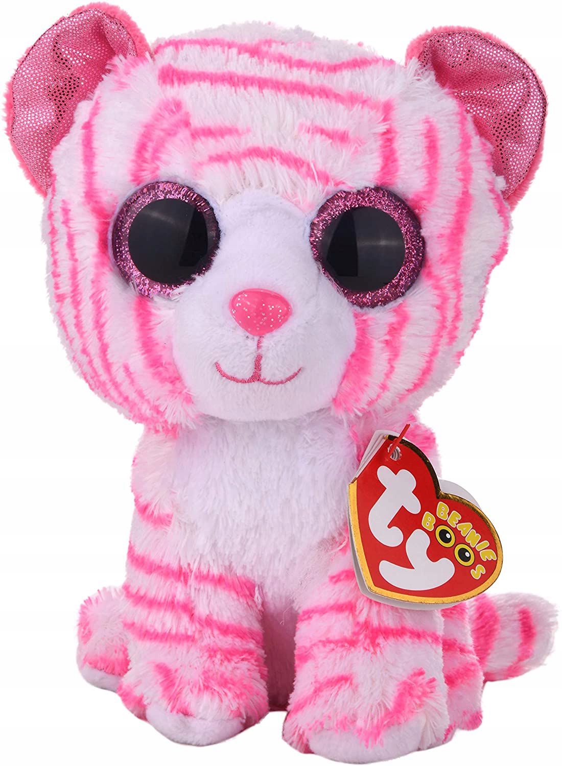 

Ty Beanie Boos Asia Biało-różowy Tygrys