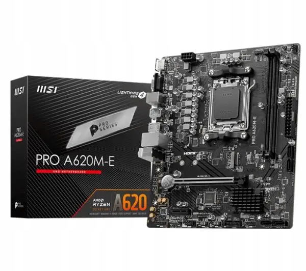 Płyta główna Msi Pro A620M-E micro Atx Amd Ryzen AM4 2x DDR5