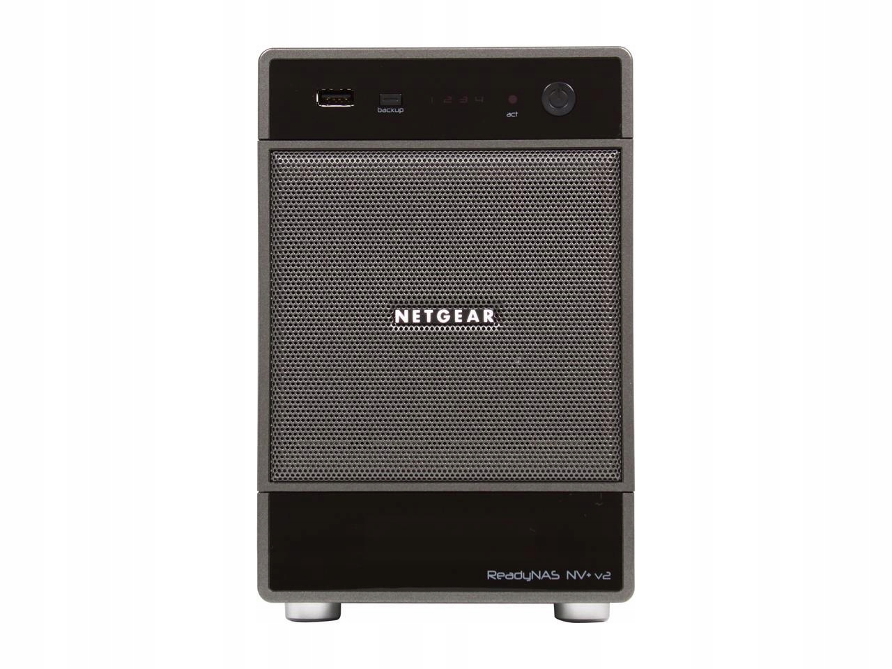 Netgear ReadyNAS Nv v2 RND4000-200EUS Serwer plików Nas 4-zatokowy Diskless