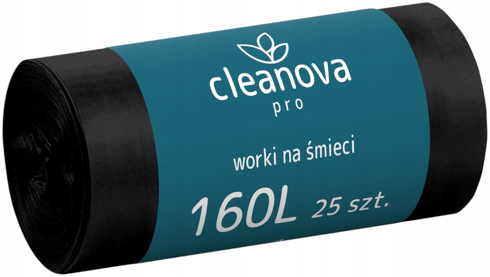 Levně 4X Ldpe Pytle na odpadky Cleanova 160L 25 Ks. Černé
