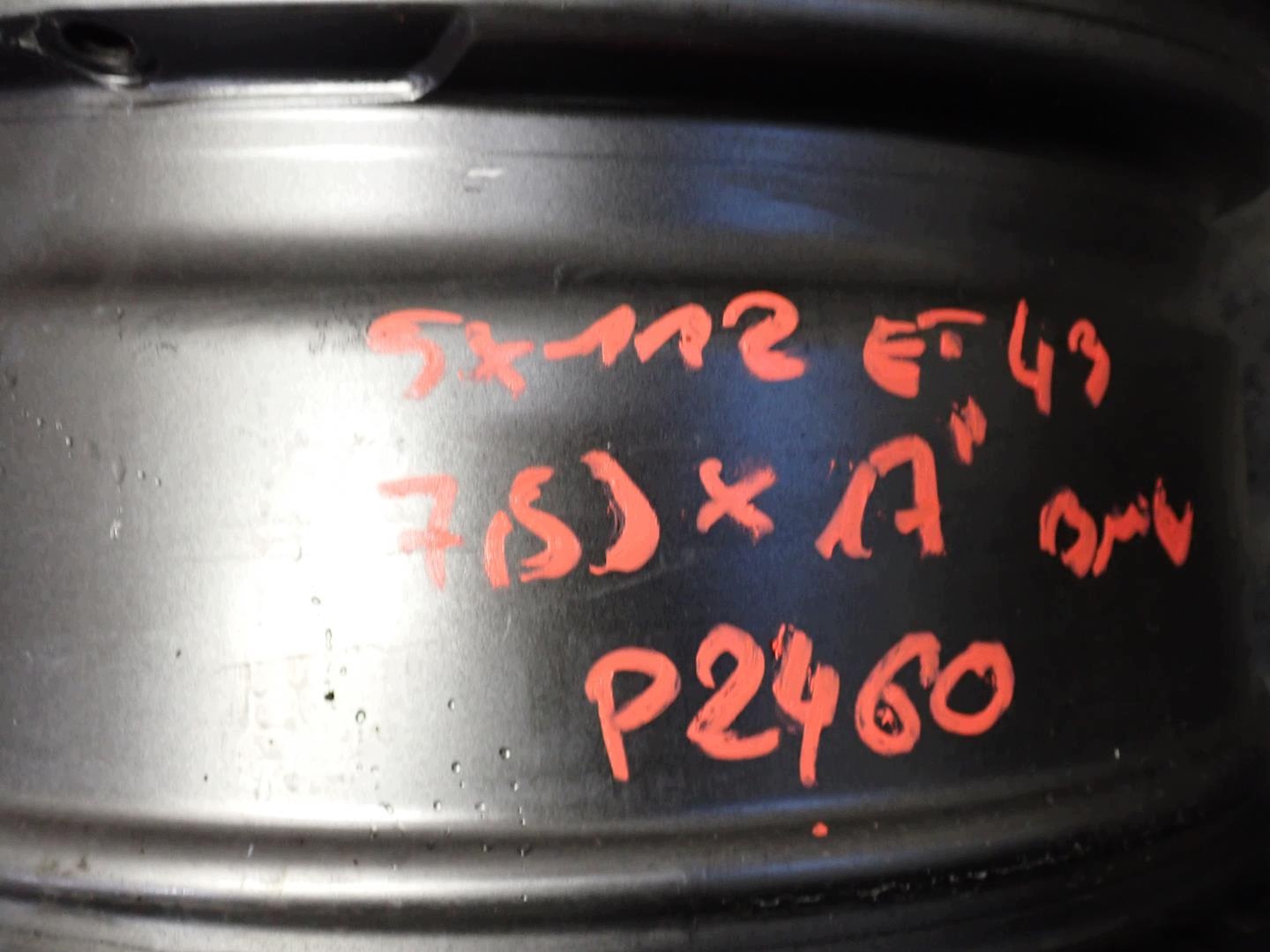 disk disk BMW 5x112 ET43 8,5J 17" 6898036