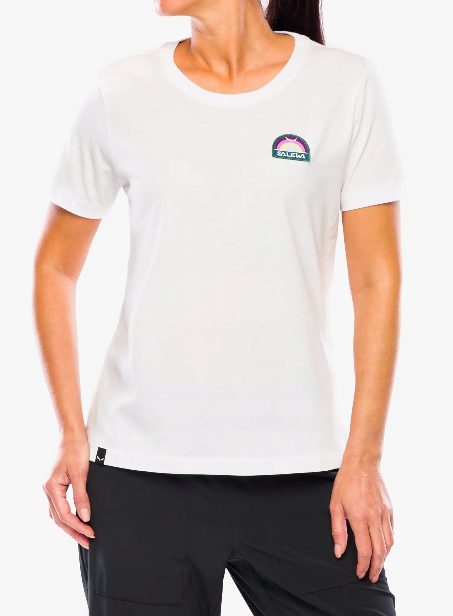 Dámská trička Salewa Eagle Anniversary T-Shirt optická bílá 42 (XL)