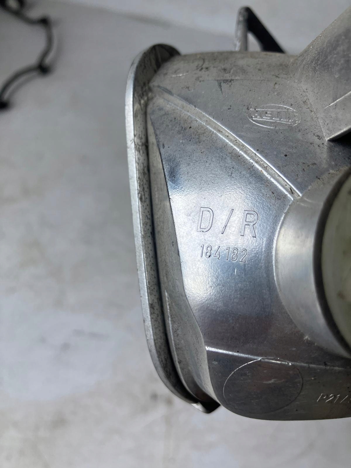 light fog lights W bumper rear part CITROEN C4 PICASSO II right
