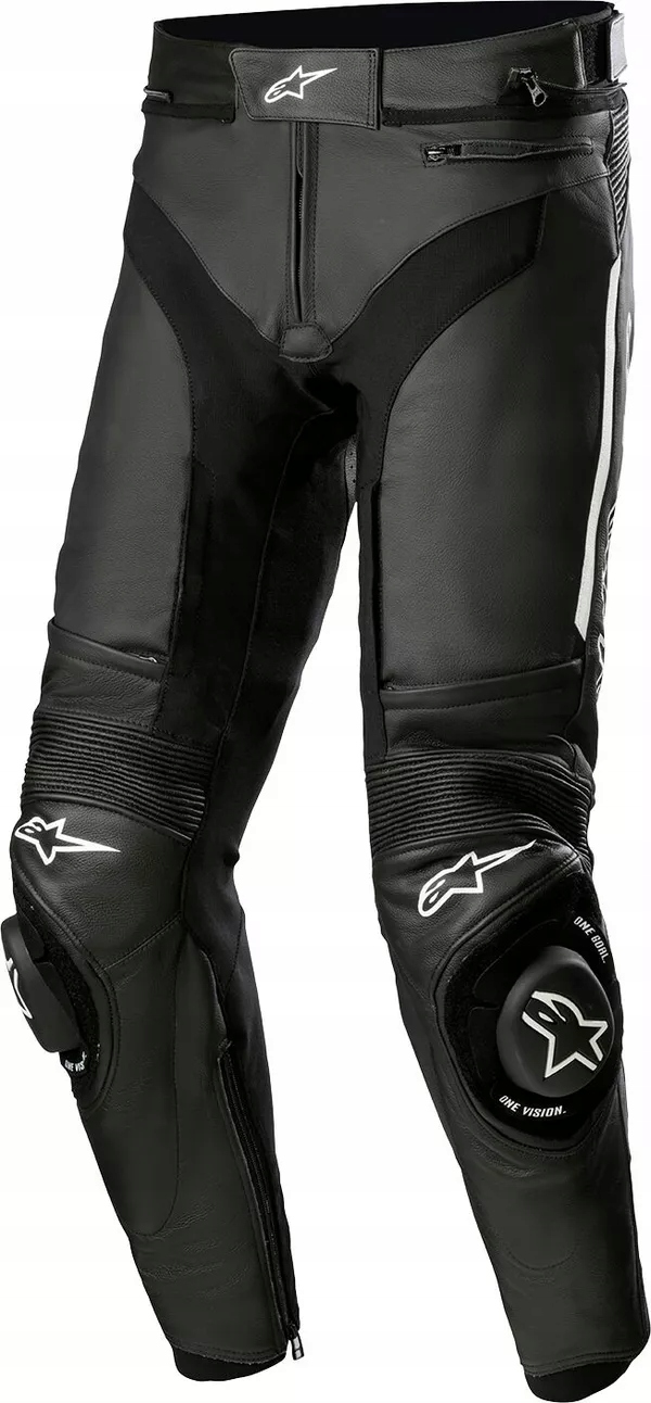 Kožené nohavice Alpinestars Missile v3 black 52