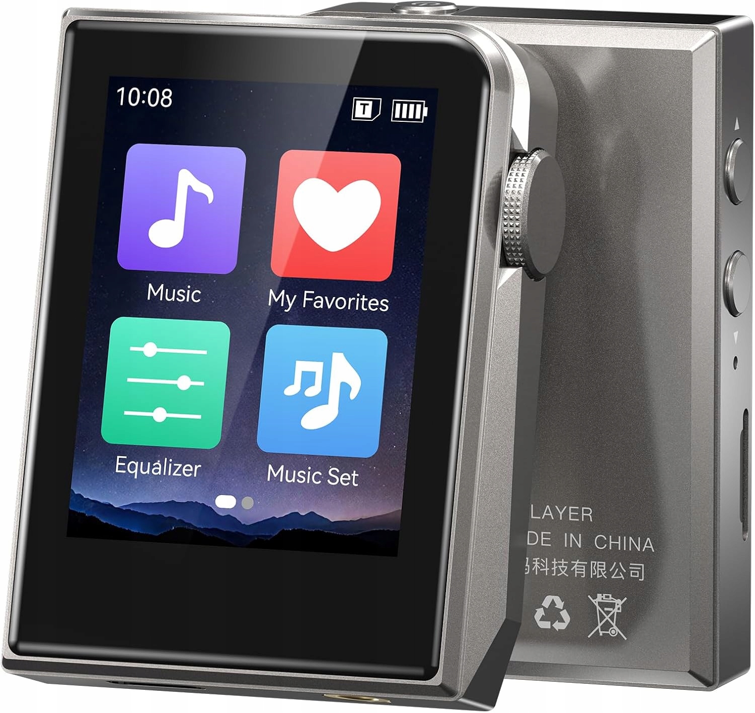 Přenosný MP3 Přehrávač Hifi Bluetooth Dsd Hd 16 Gb