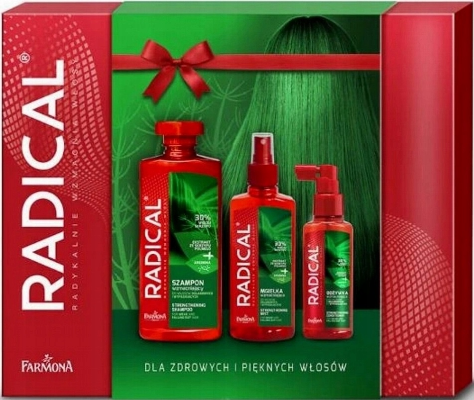 

Radical Zestaw Prezentowy Szampon Mgiełka Odżywka