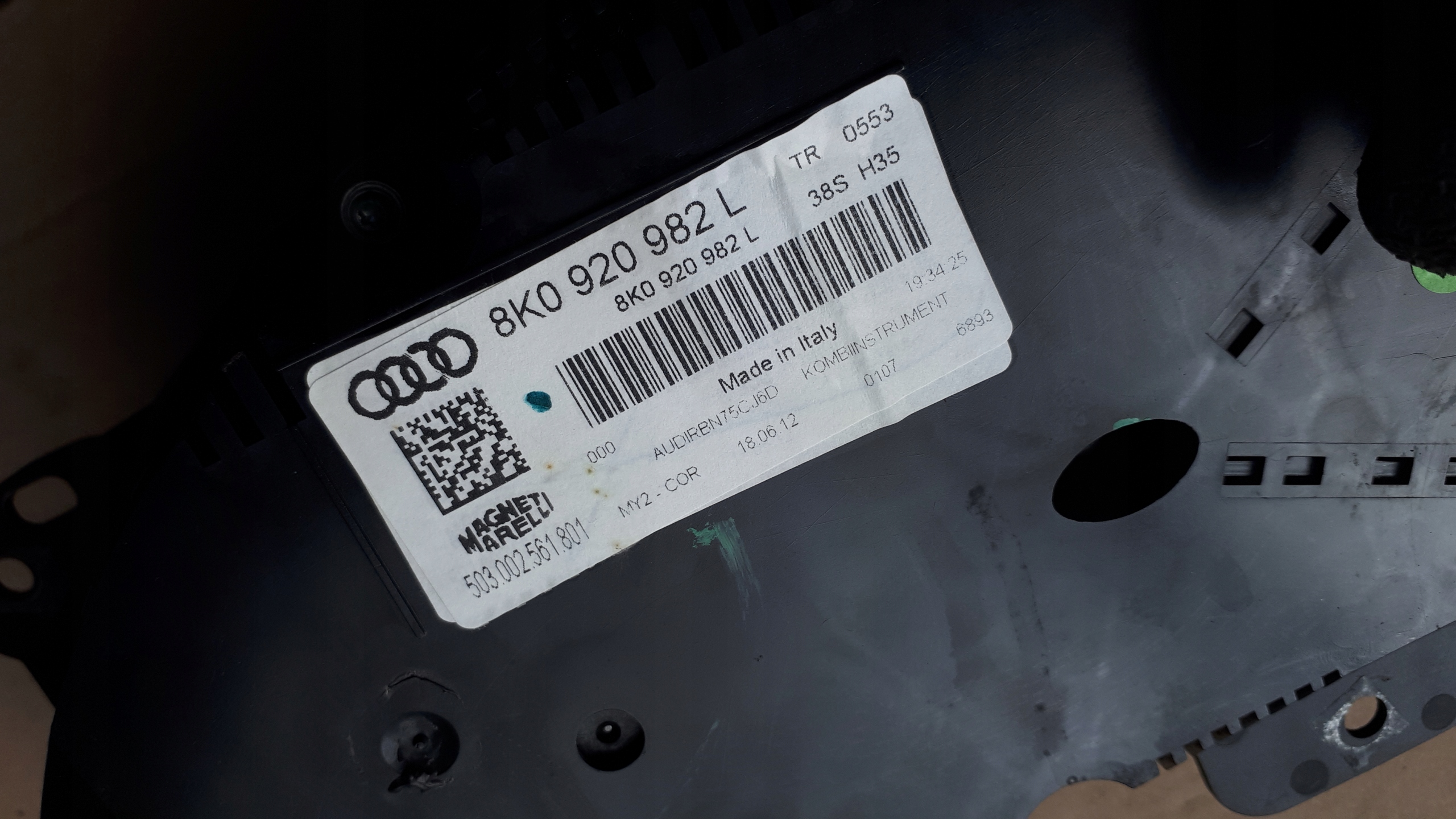 S4 B8 РЕСТАЙЛИНГ спидометр часы 3.0 TFSI Бензин