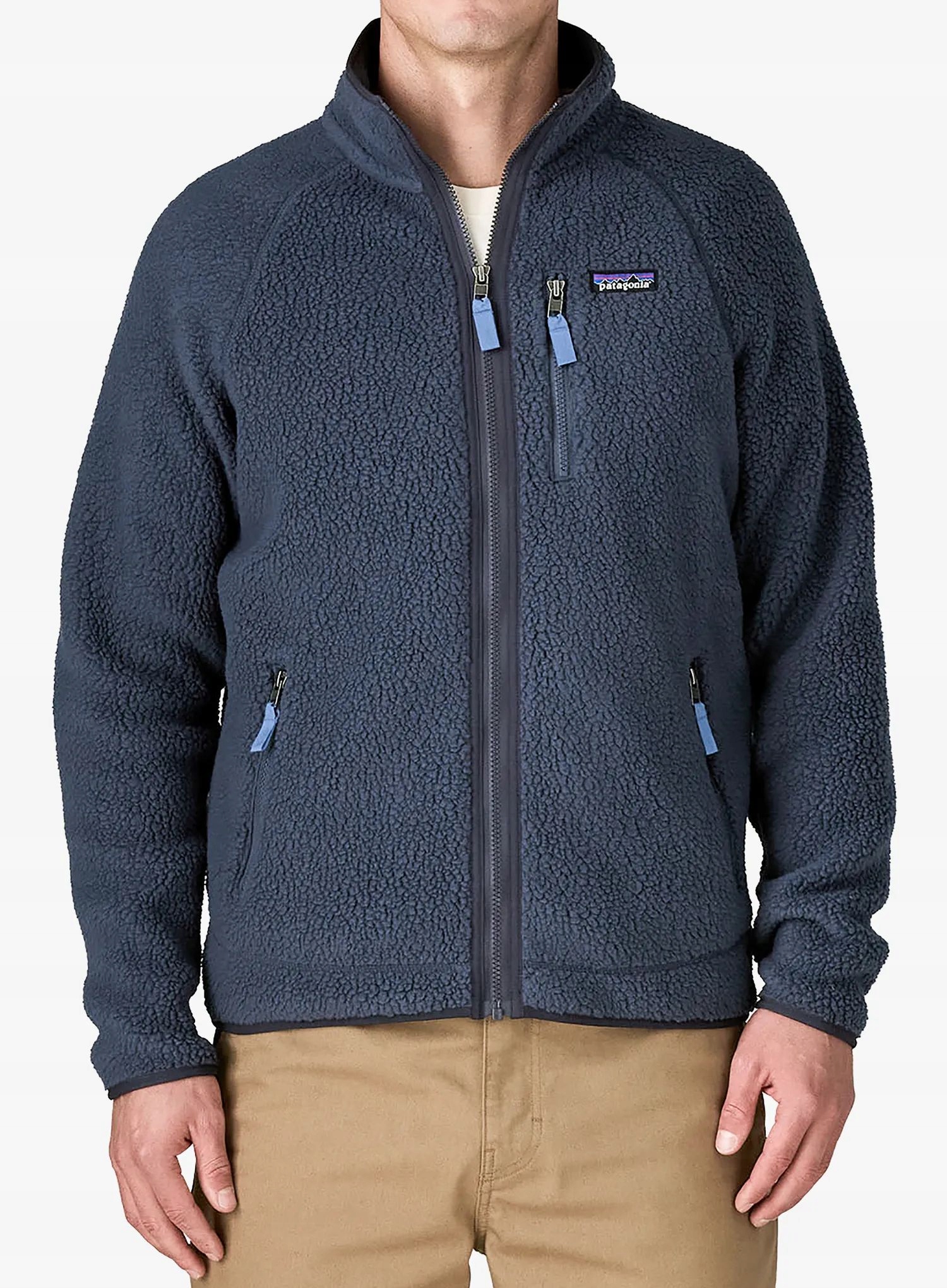 Fleecová bunda Patagonia Retro Pile Jacket new navy w/sunken blue S