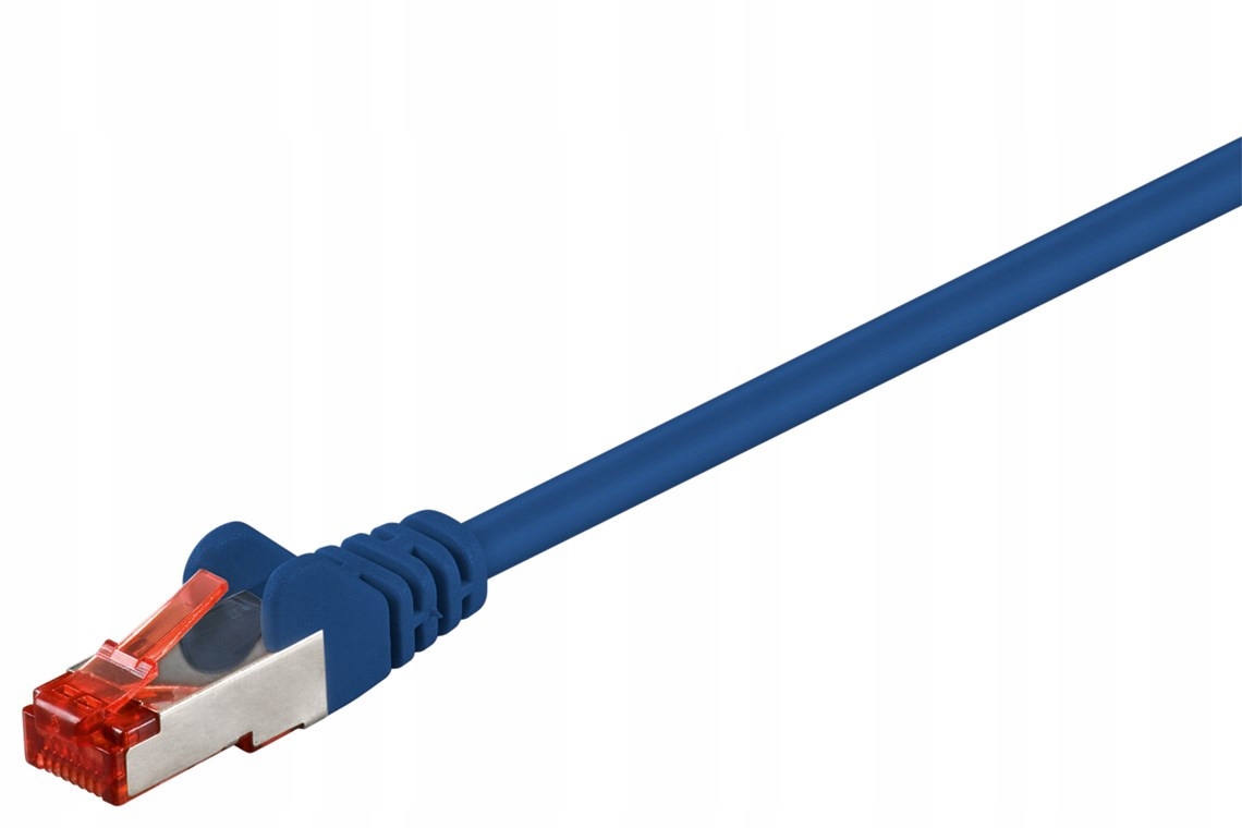 

Kabel siecowy CAT6 S/ftp (PiMF), Niebieski 2 m