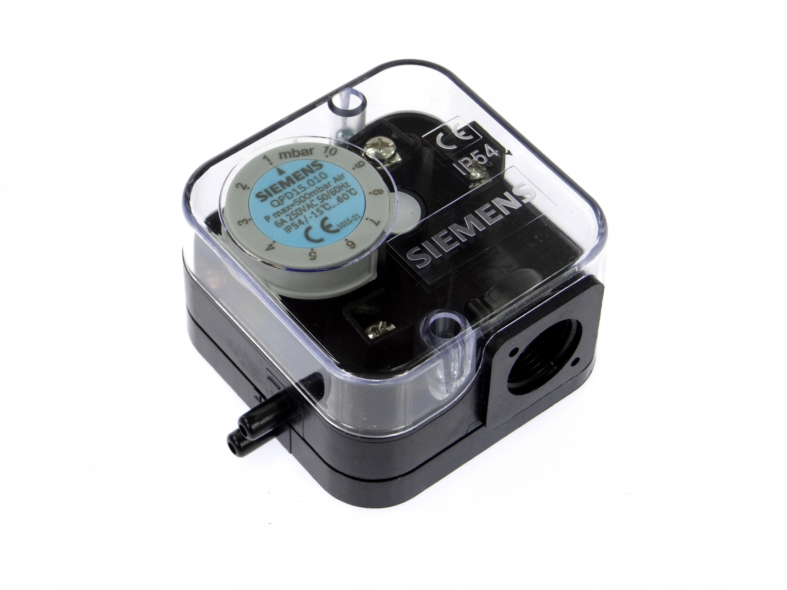 Snímač tlaku vzduchu spaľovaného olejom alebo plynom Qpd 0,1...1 kPa