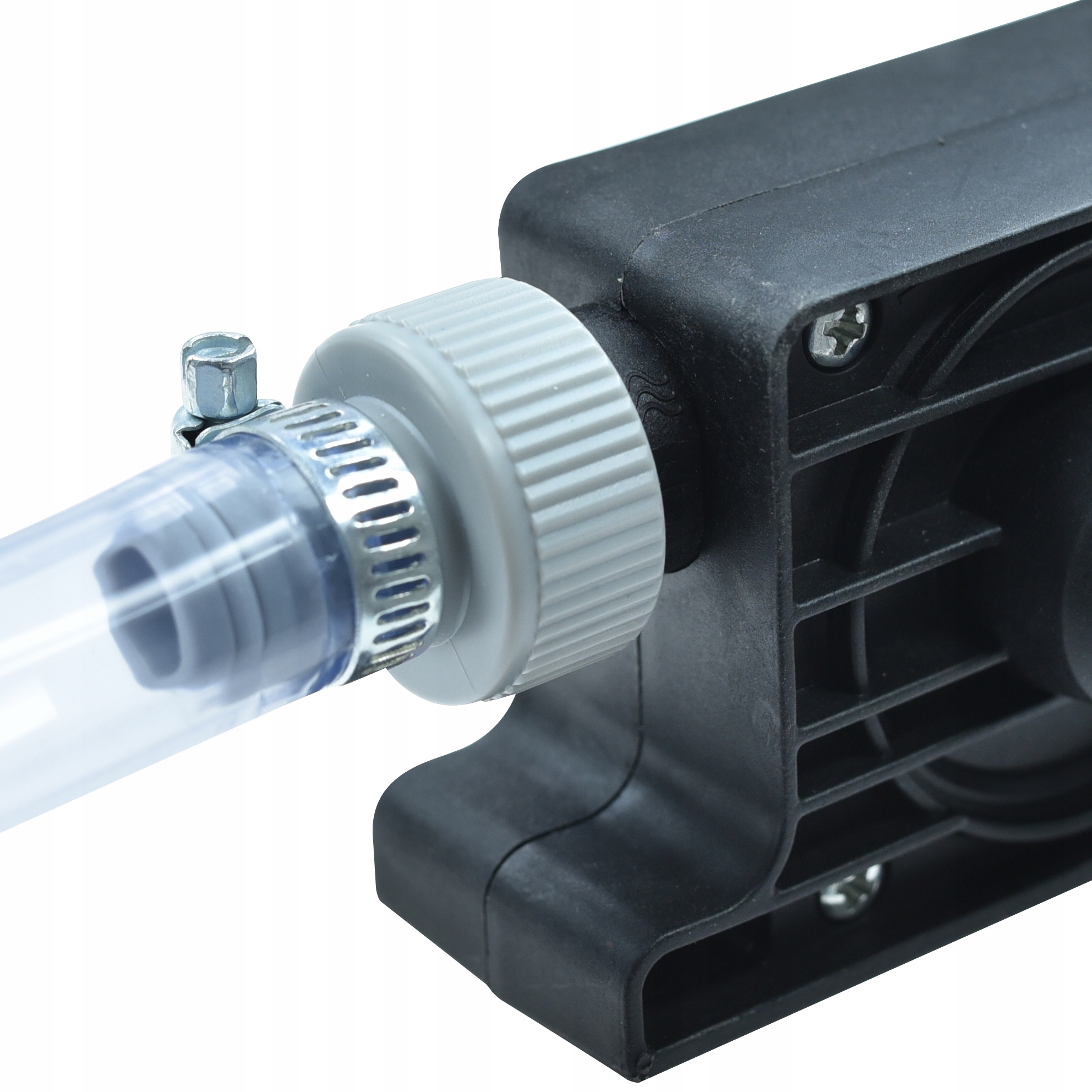 POMPKA NA WIERTARKĘ DO WODY PALIWA OLEJU 3/4" + WĄŻ 2 M Marka Rexxer