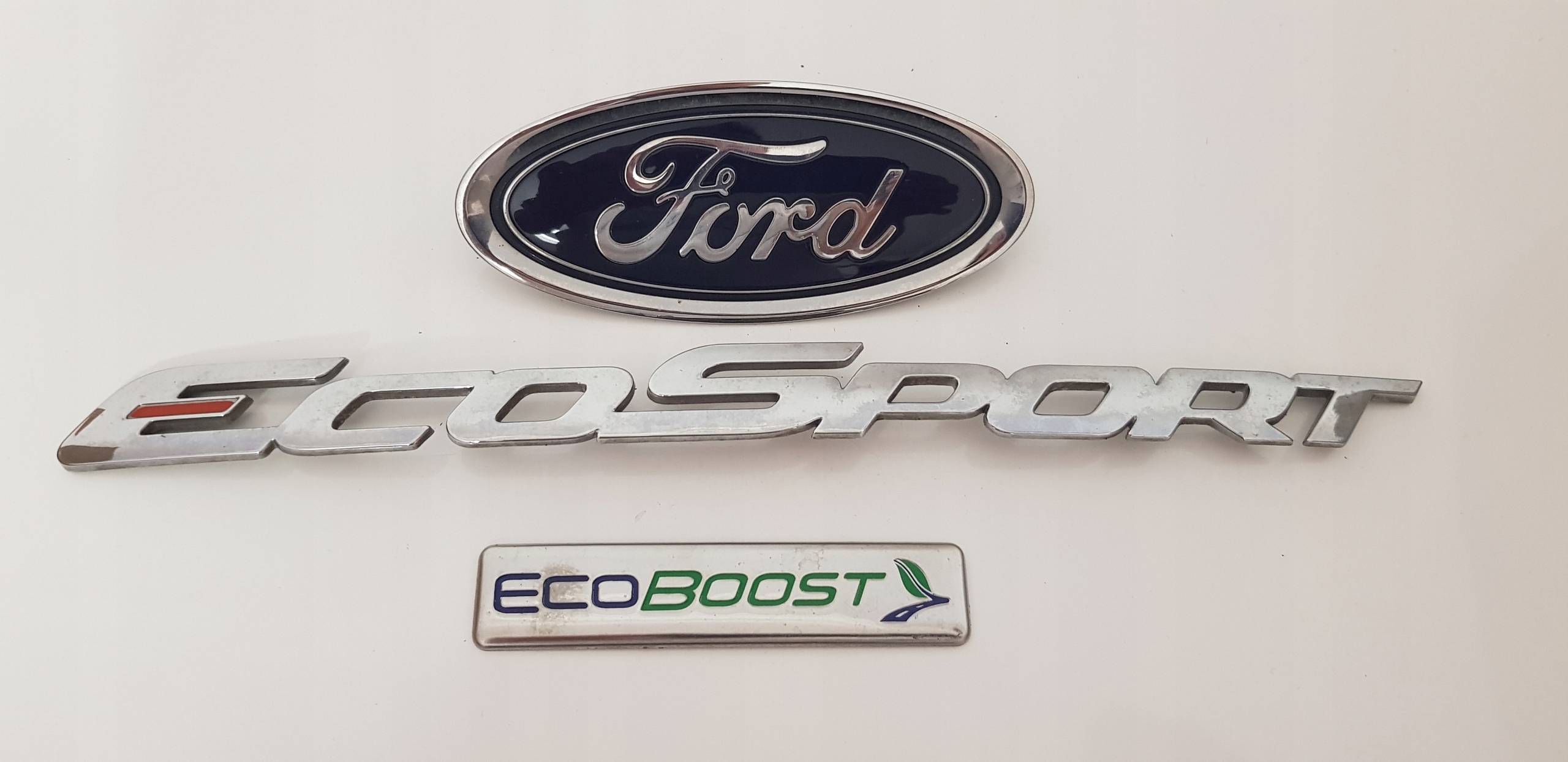 FORD ECOSPORT ECOBOOST ZNACZEK EMBLEMAT NAPIS TYŁ