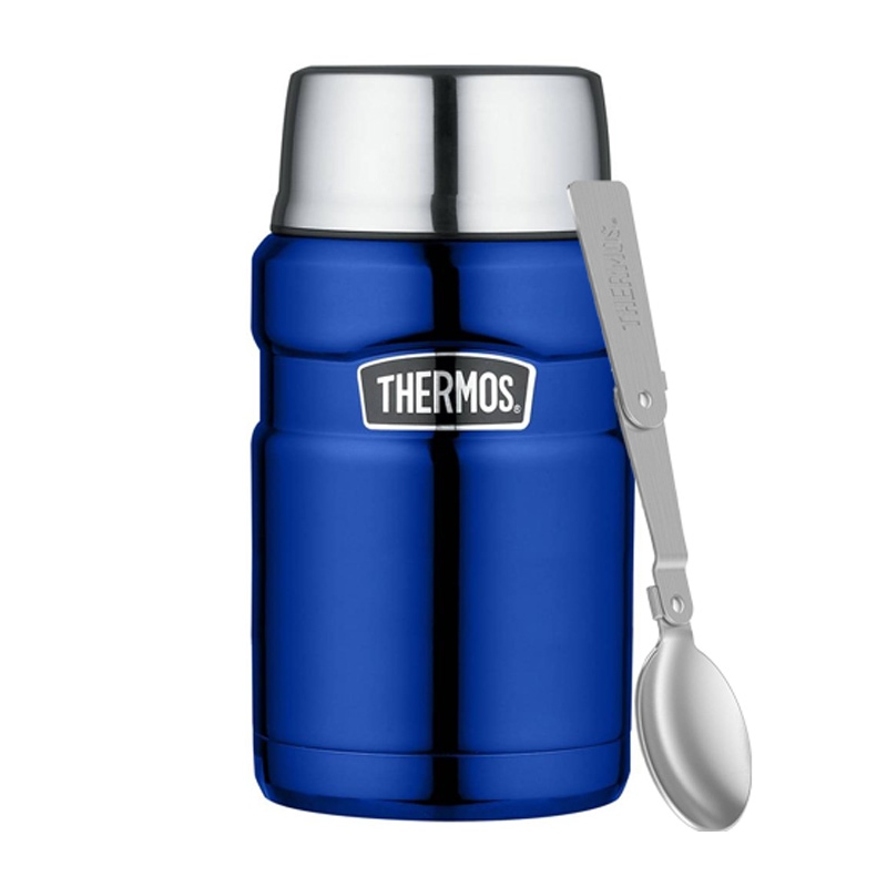 Termoska na jídlo s lžící Thermos modrý 0,71 l