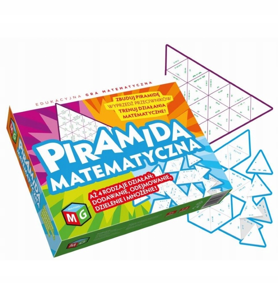 

Gra Piramida Matematyczna nauka liczenia 7+