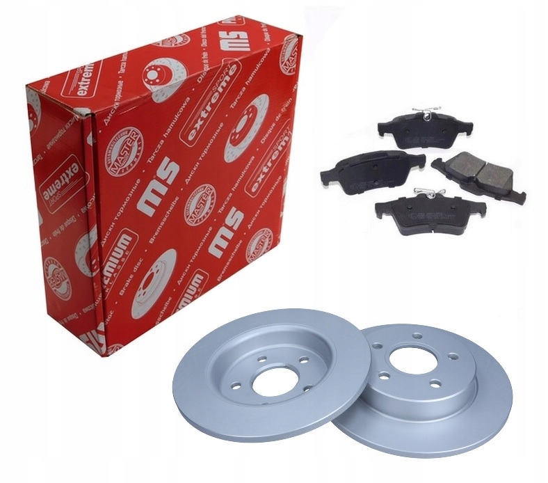24011101551PR-PCS-MS - Диски колодки задні FORD Focus MK2 II C-MAX 265mm