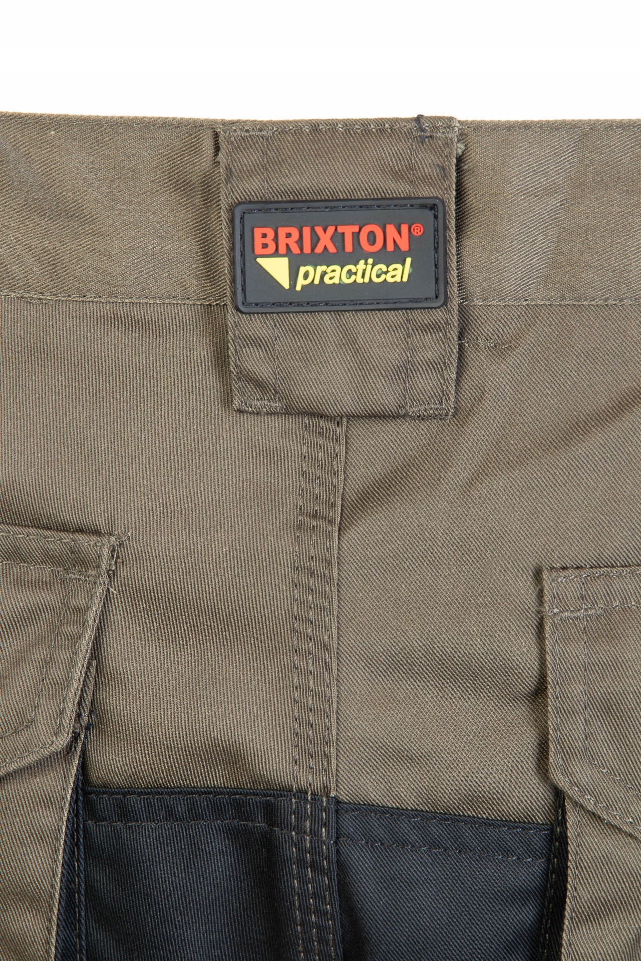 Spodnie robocze do pasa ochronne monterskie R. 102 Model PRACTICAL khaki