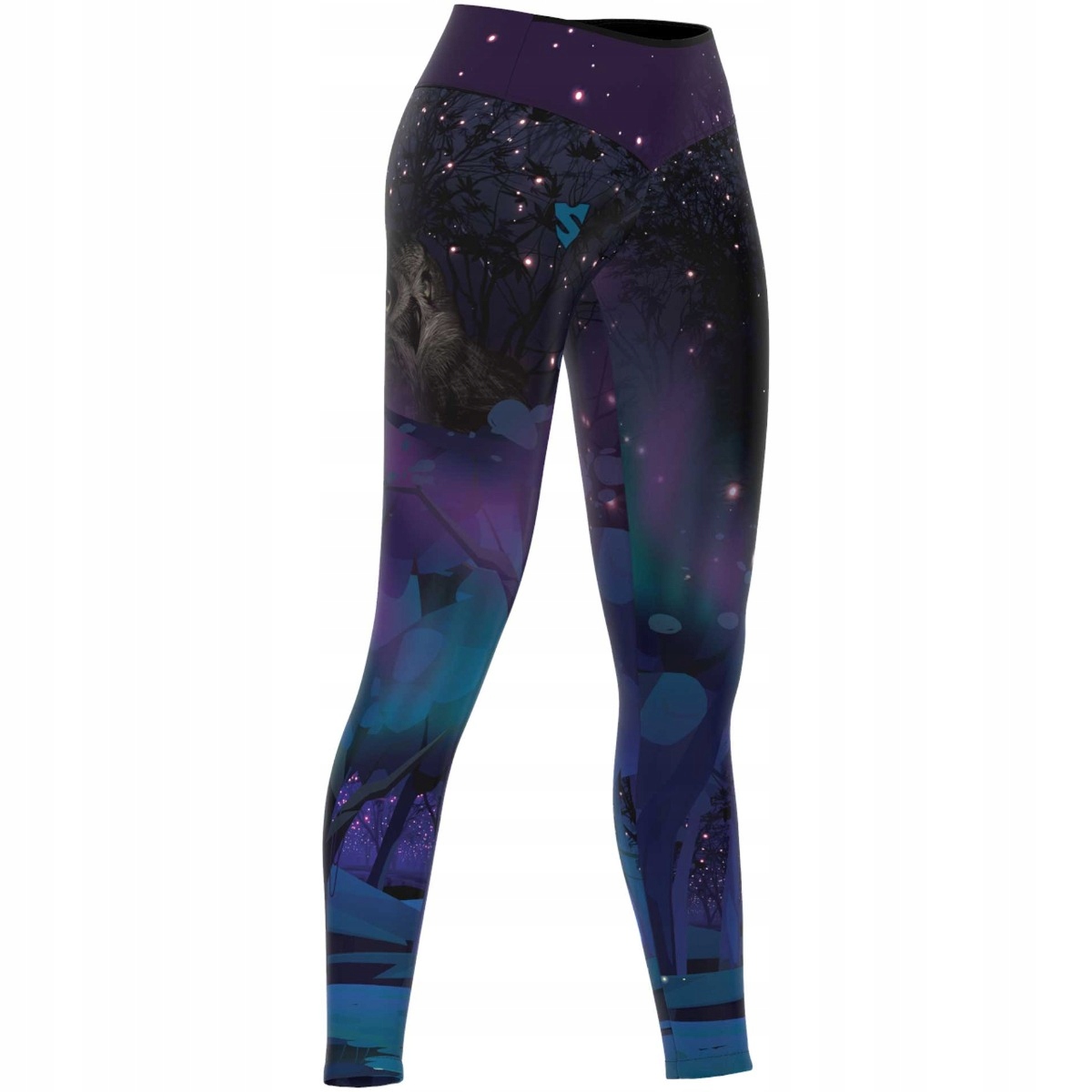 

Legginsy Z Wysokim Stanem Smmash Nocturnal-xs