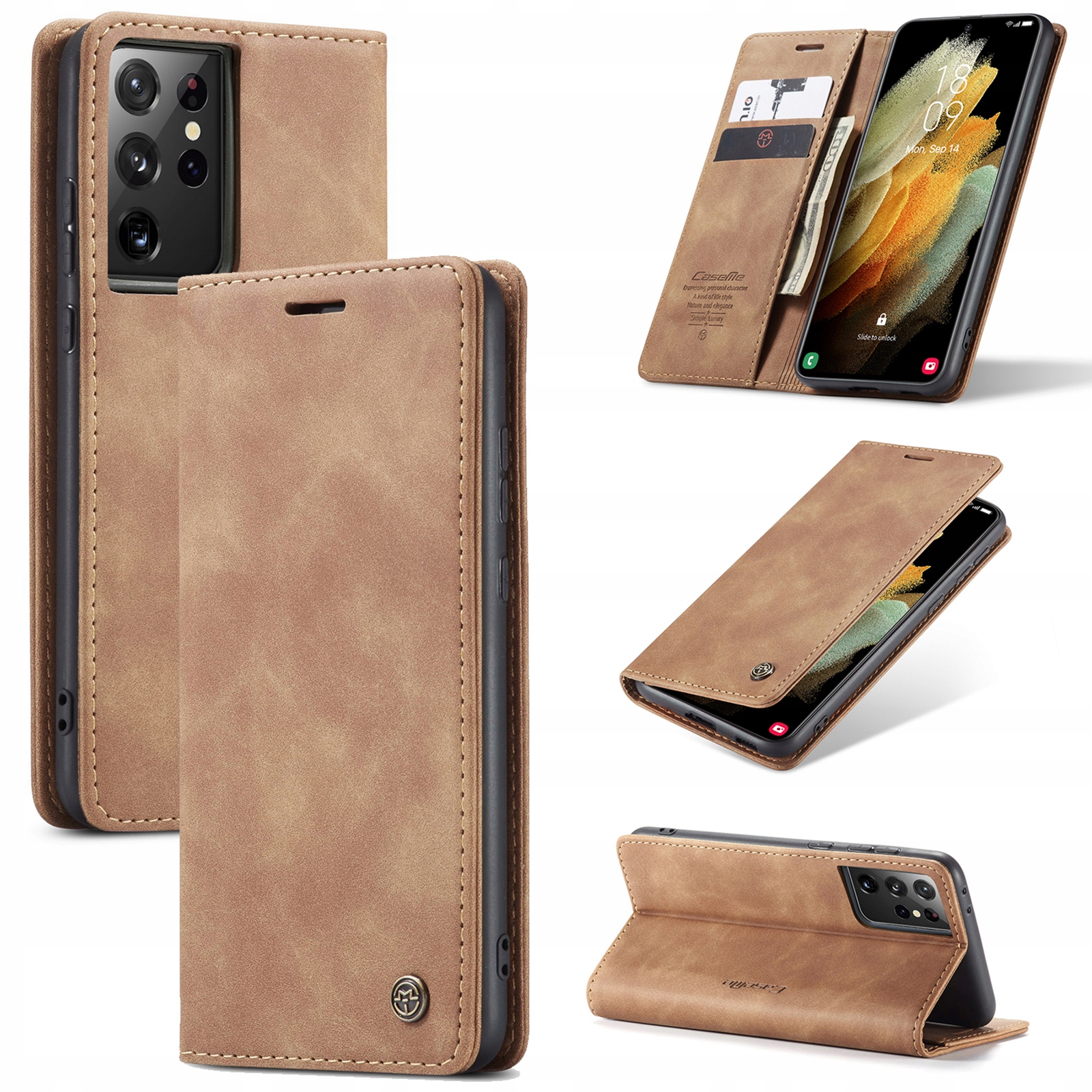 

Etui Portfel Caseme Pokrowiec Do Galaxy S21 Ultra