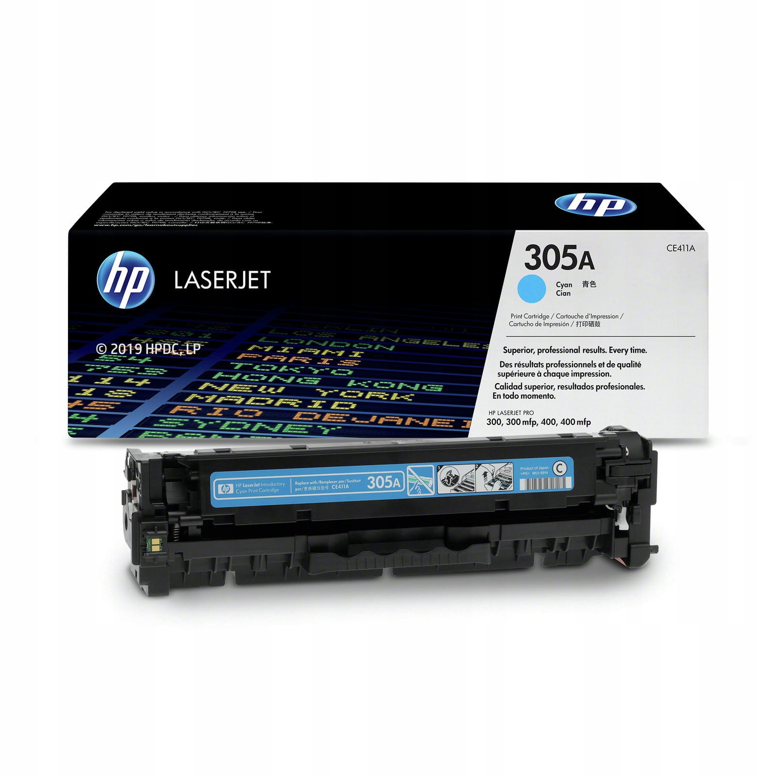 Toner Hp 305A CE411A Cyan M375 M451 Oryginał
