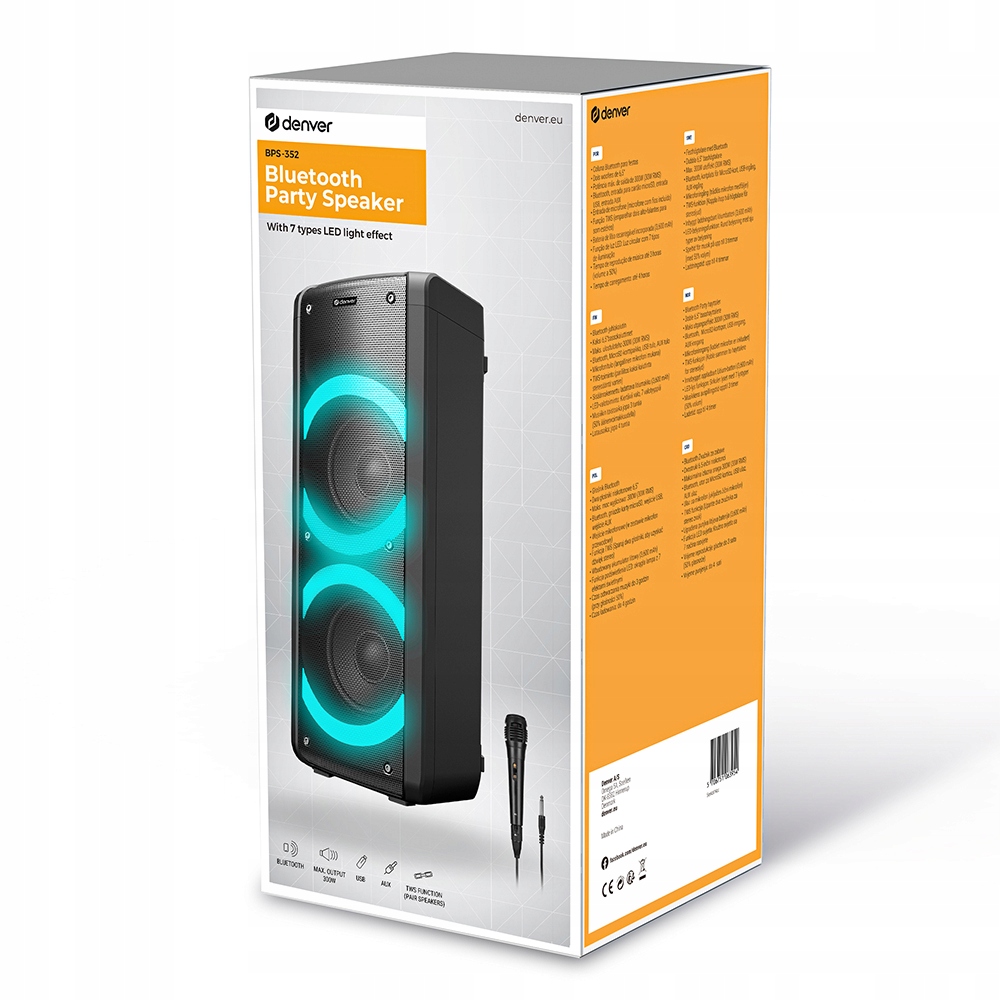 Kolumna Bt Denver BPS-352 Moc Max 30W